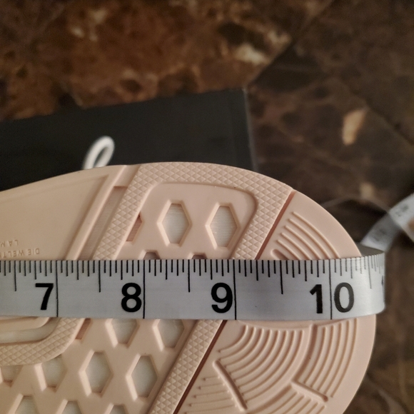 Adidas NMB R1 Womens Sneakers  Orginal White Rose Pink Teal  Limited Edition - Picture 11 of 12